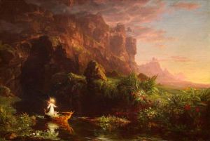 cole_thomas_the_voyage_of_life_childhood_1842