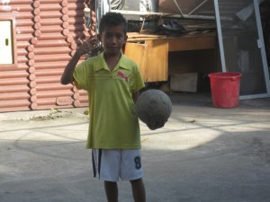 This little guy was left at the orpahnage about a month before I visited. His name is Jericho.