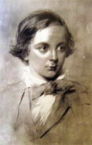 Dickens as a boy